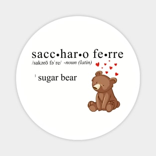 Saccharo Ferre Definition Shirt Magnet